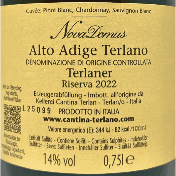 Nova Domus Riserva Cuvée Alto Adige...