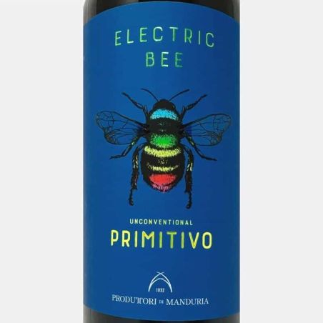 Primitivo Electric Bee Salento IGT 2023 - Produttori di Manduria
