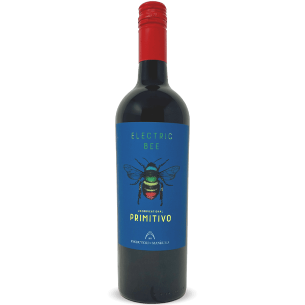 Primitivo Electric Bee Salento IGT 2023 - Produttori di Manduria Primitivo Electric Bee Salento IGT 2023 - Produttori di Manduria