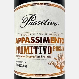 Appassimento Primitivo Passitivo Puglia IGP 2022 - Paolo Leo