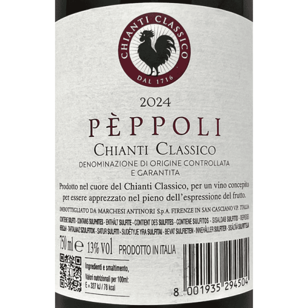 Chianti Classico Peppoli DOCG 2024 -...