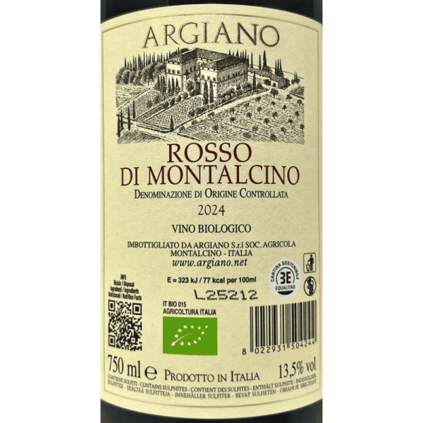 Rosso di Montalcino DOC 2024 Bio -...