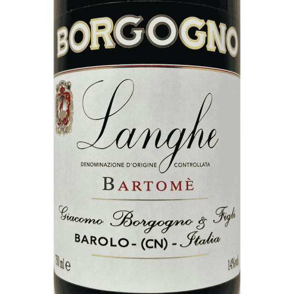 Nebbiolo Langhe Bartomè DOC 2022 Bio...