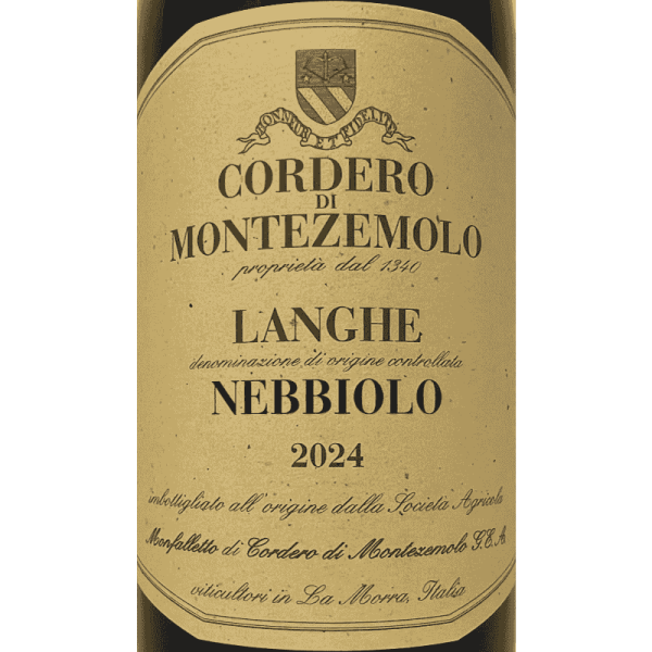 Nebbiolo Langhe DOC 2024 - Cordero di...
