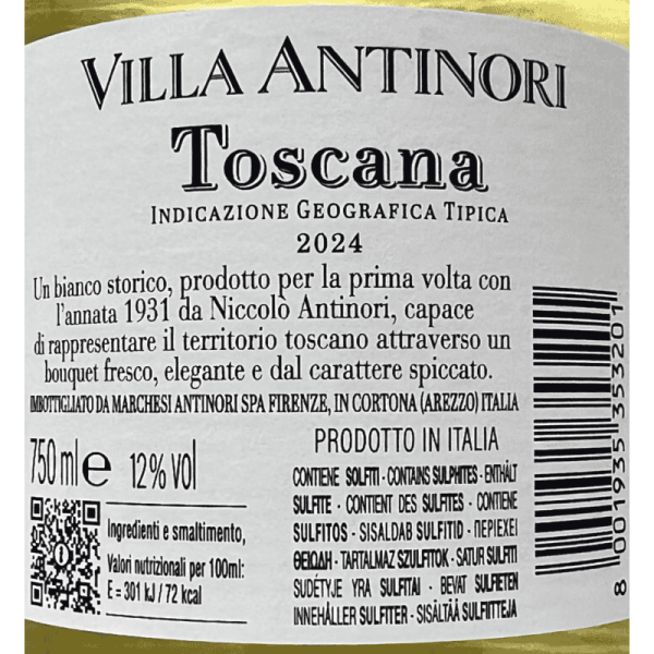 Villa Antinori Bianco Toscana IGT...