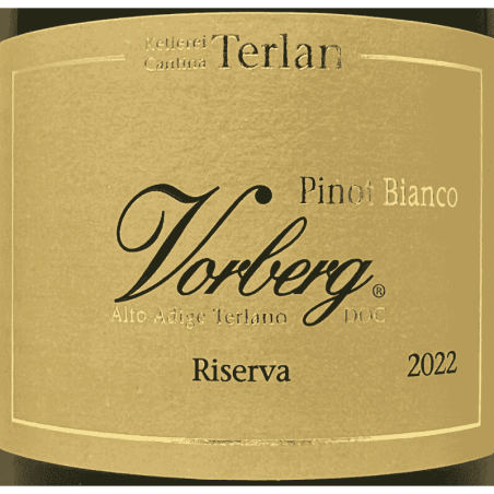Pinot Bianco Riserva Vorberg Alto Adige Terlano DOC 2022 - Cantina Terlan