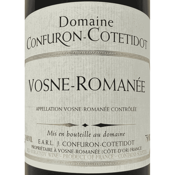Vosne Romanee AOC 2021 - Domaine Confuron-Cotetidot