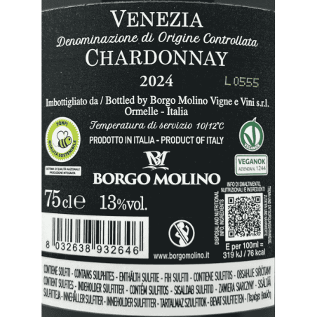 Chardonnay Venezia DOC 2024 - Borgo Molino