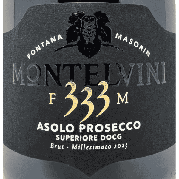 Prosecco Asolo Superiore FM333 Brut Millesimato DOCG 2023 - Montelvini