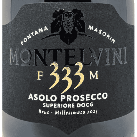 Prosecco Asolo Superiore FM333 Brut Millesimato DOCG 2023 - Montelvini