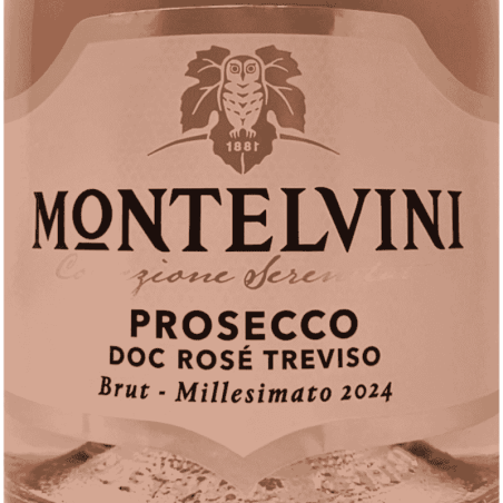 Prosecco Rosé Brut Millesimato Treviso DOC 2024 - Montelvini