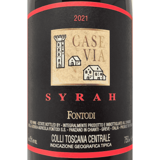 Syrah Case Via Toscana IGT 2021 Bio - Fontodi
