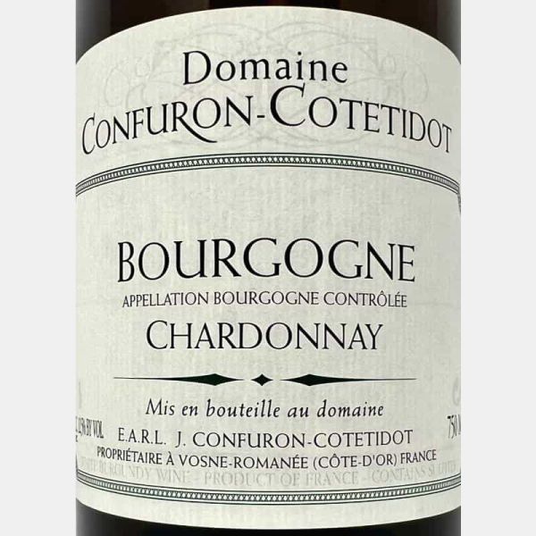 Bourgogne Chardonnay AOC 2019 - Domaine Confuron-Cotetidot