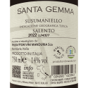 Susumaniello Santa Gemma Salento IGP 2022 - Produttori di Manduria Susumaniello Santa Gemma Salento IGP 2022 - Produttori di Manduria