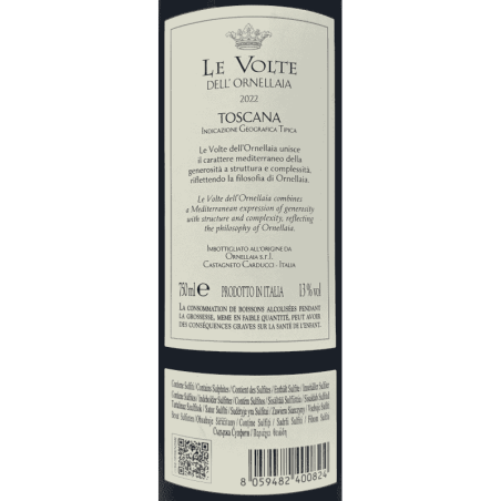 Le Volte dell´Ornellaia Rosso Toscana IGT 2022 - Tenuta dell'Ornellaia