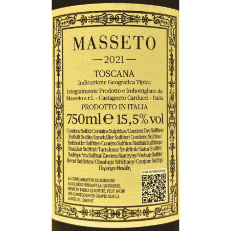 Masseto Toscana IGT 2021 - Tenuta Masseto