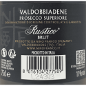 Prosecco Valdobbiadene Superiore Rustico Brut DOCG - Nino Franco Prosecco Valdobbiadene Superiore Rustico Brut DOCG - Nino Franco