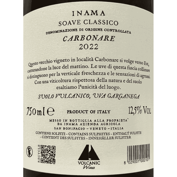 Soave Classico Carbonare DOC 2022 - Inama Soave Classico Carbonare DOC 2022 - Inama