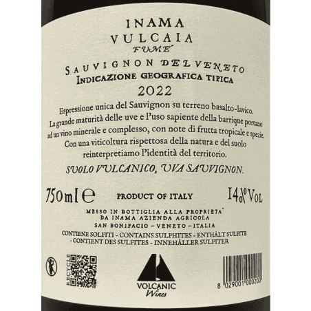 Sauvignon del Veneto Vulcaia Fumè IGT 2022 - Inama