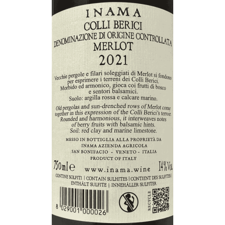 Merlot Campo del Lago Colli Iberici DOC 2021 - Inama