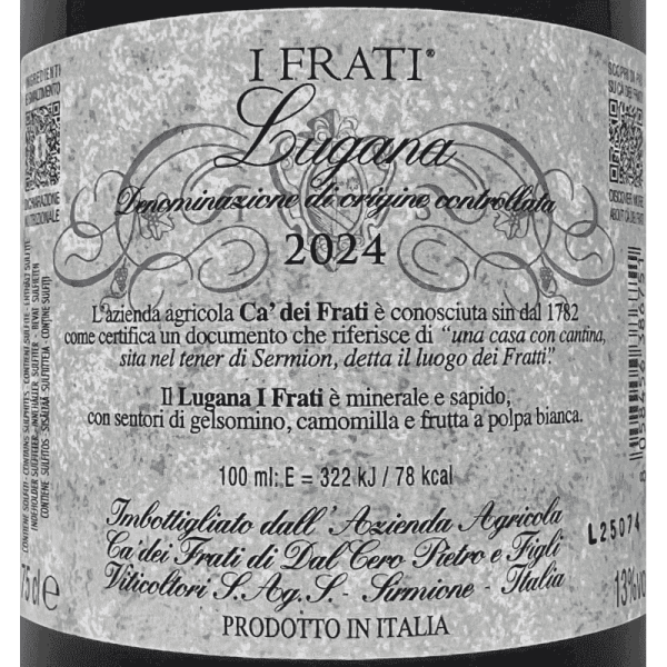 Lugana I Frati DOC 2024 - Ca dei Frati Lugana I Frati DOC 2024 - Ca dei Frati