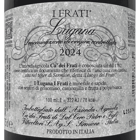 Lugana I Frati DOC 2024 - Ca dei Frati