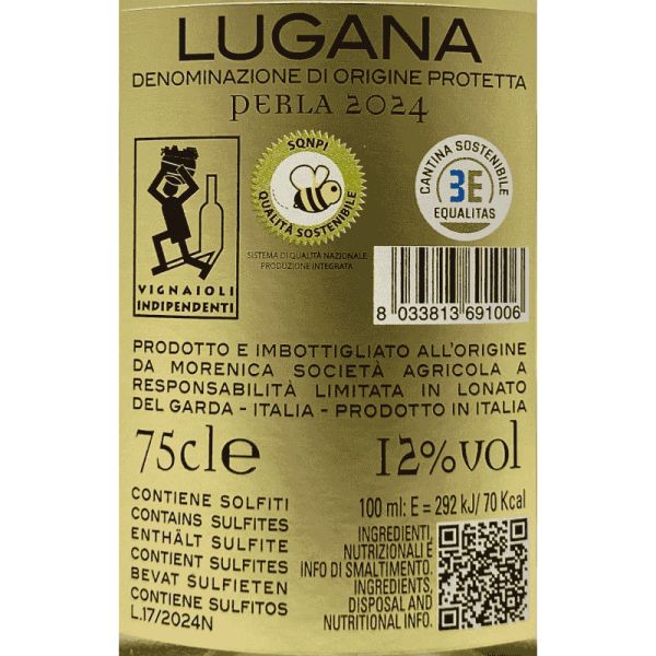Lugana Perla DOP 2024 - Perla del Garda Lugana Perla DOP 2024 - Perla del Garda