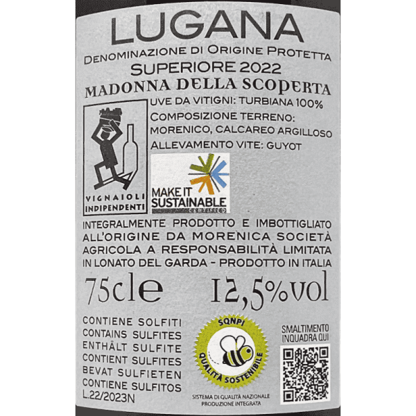 Lugana Superiore Madonna della Scoperta DOP 2022 - Perla del Garda Lugana Superiore Madonna della Scoperta DOP 2022 - Perla del Garda