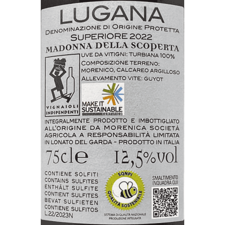 Lugana Superiore Madonna della Scoperta DOP 2022 - Perla del Garda