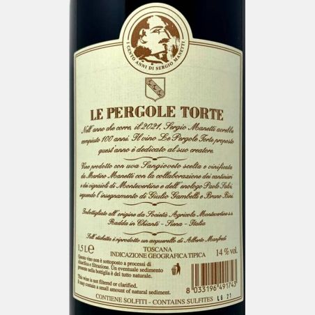 Le Pergole Torte Rosso Toscana IGT 2018 Magnum 1,5L - Montevertine