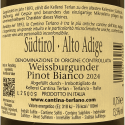 Weissburgunder Alto Adige DOC 2024 - Cantina Terlan Weissburgunder Alto Adige DOC 2024 - Cantina Terlan