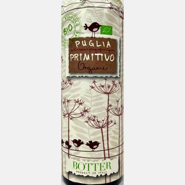 Primitivo Puglia IGT 2022 Bio - Botter