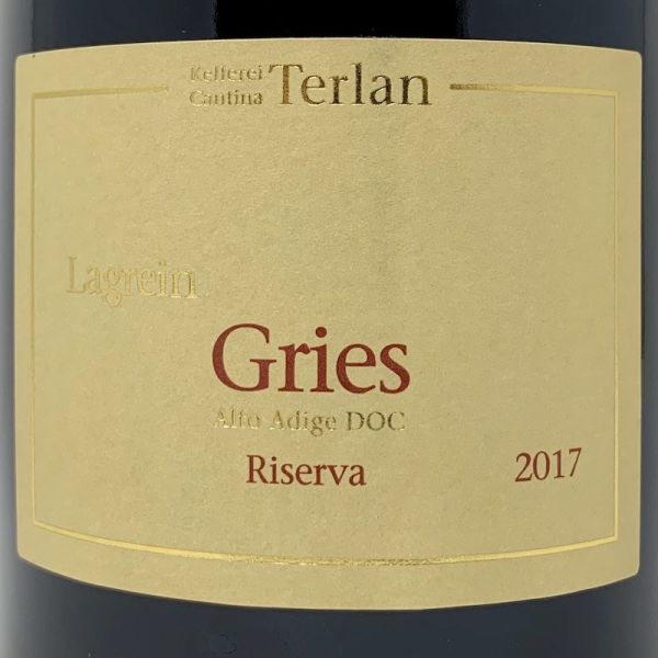 Lagrein Riserva Gries Alto Adige DOC... Lagrein Riserva Gries Alto Adige DOC...