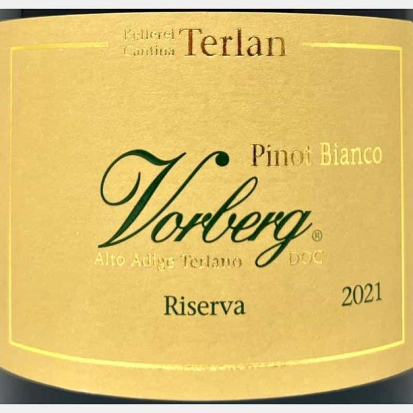 Pinot Bianco Riserva Vorberg Alto Adige Terlano DOC 2021 - Cantina Terlan