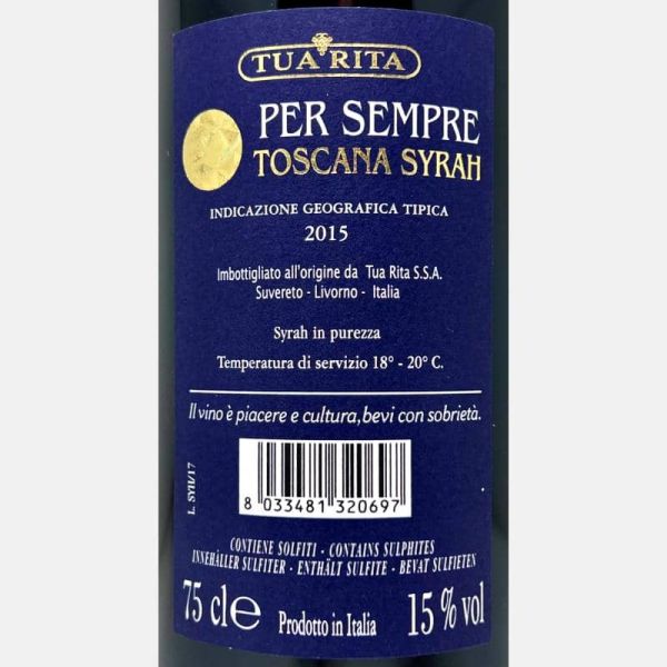 Per Sempre Syrah Toscana IGT 2015 -...