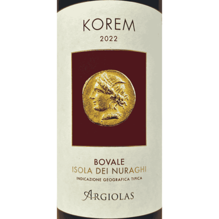 Korem Bovale Isola dei Nuraghi IGT 2022 - Argiolas