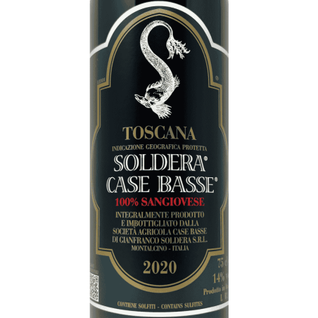 Soldera Case Basse Sangiovese Toscana IGP 2020 - Soldera