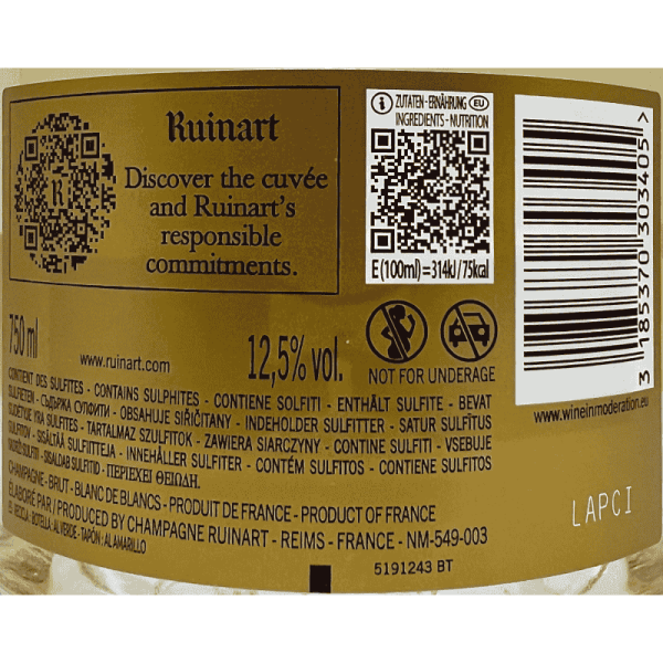 Champagne Blanc de Blancs Brut Second...