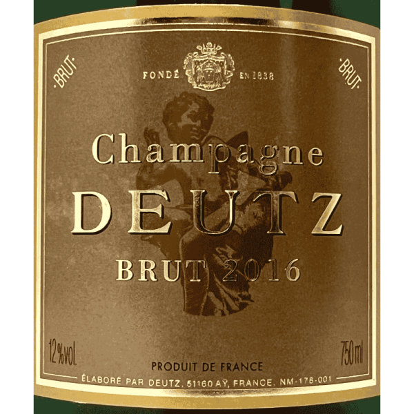 Champagne Brut Millesime AOC 2016...