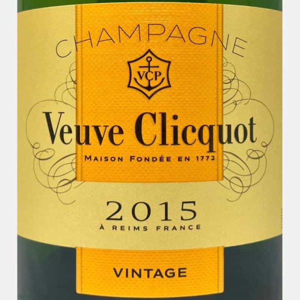 Champagne Vintage Brut AOC 2015 - Veuve Clicquot