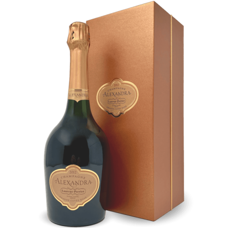 Champagne Alexandra Grand Cuvee Rose Brut Millesime AOC 2012 Geschenkbox - Laurent-Perrier