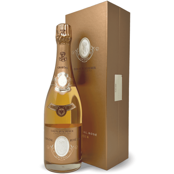 Champagne Cristal Rosé Brut 2014 Gift...