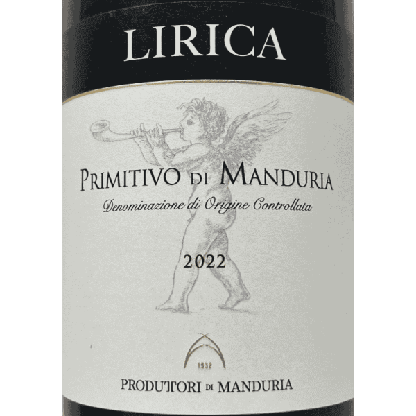 Primitivo di Manduria Lirica DOC 2023...