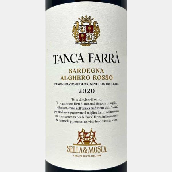 Tanca Farra Sardegna Alghero Rosso DOC 2020 - Sella & Mosca