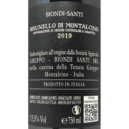 Brunello di Montalcino DOCG 2019 - Biondi Santi