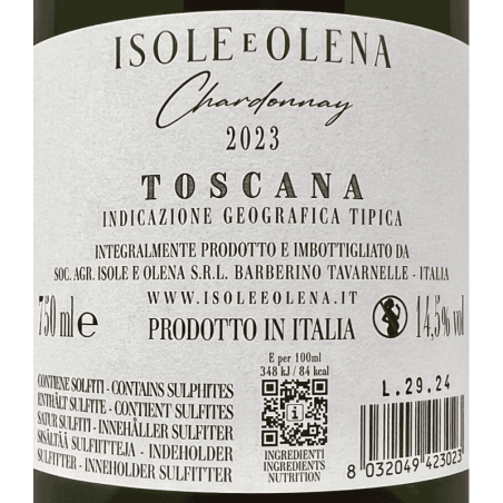 Chardonnay Collezione Privata Toscana IGT 2023 - Isole e Olena