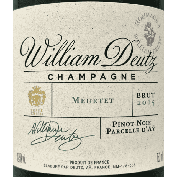 Champagne Meurtet Hommage a William Deutz Brut AOC 2015 Geschenkbox - Deutz