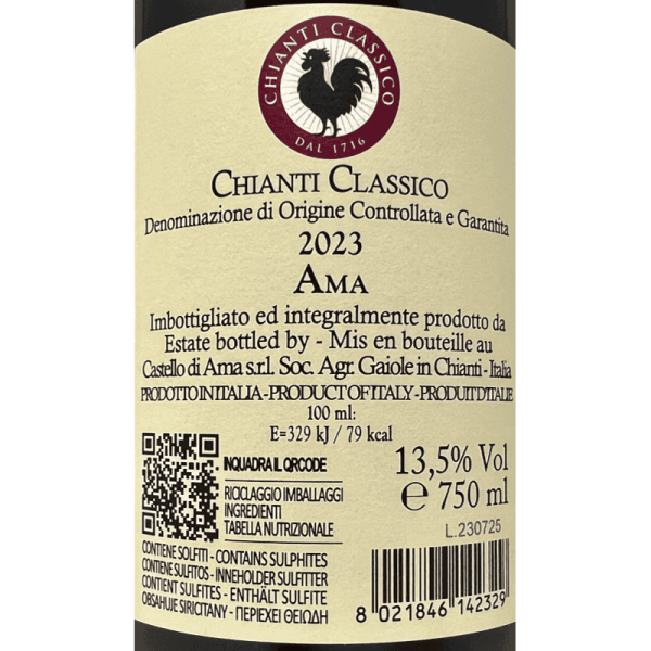 Chianti Classico Ama DOCG 2022 - Castello di Ama