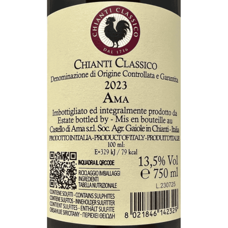 Chianti Classico Ama DOCG 2022 - Castello di Ama