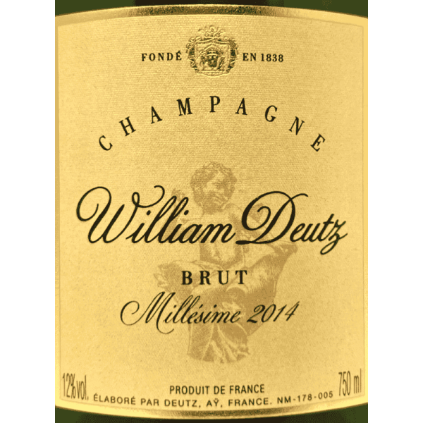 Champagne Cuvee William Deutz Brut Millesime AOC 2014 Gift Box - Deutz